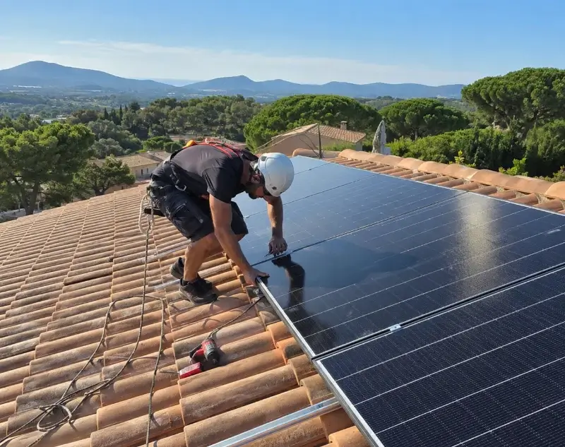 Installateur panneaux solaires Monségur — pose photovoltaïque sur toiture